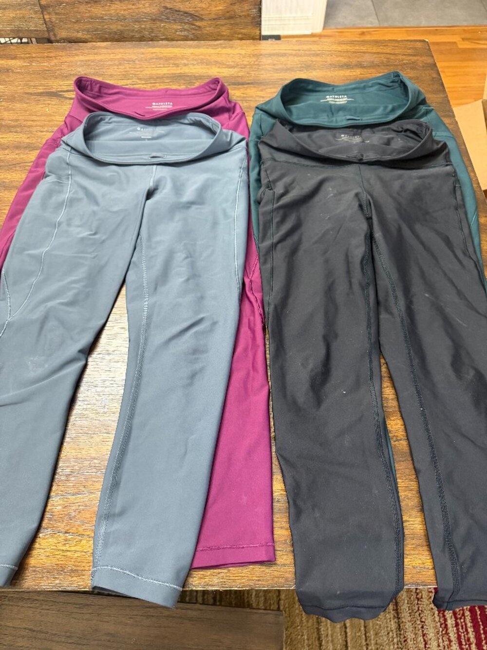 Lot/Bundle Athleta size small- Interval 7/8 Leggings and sports bras